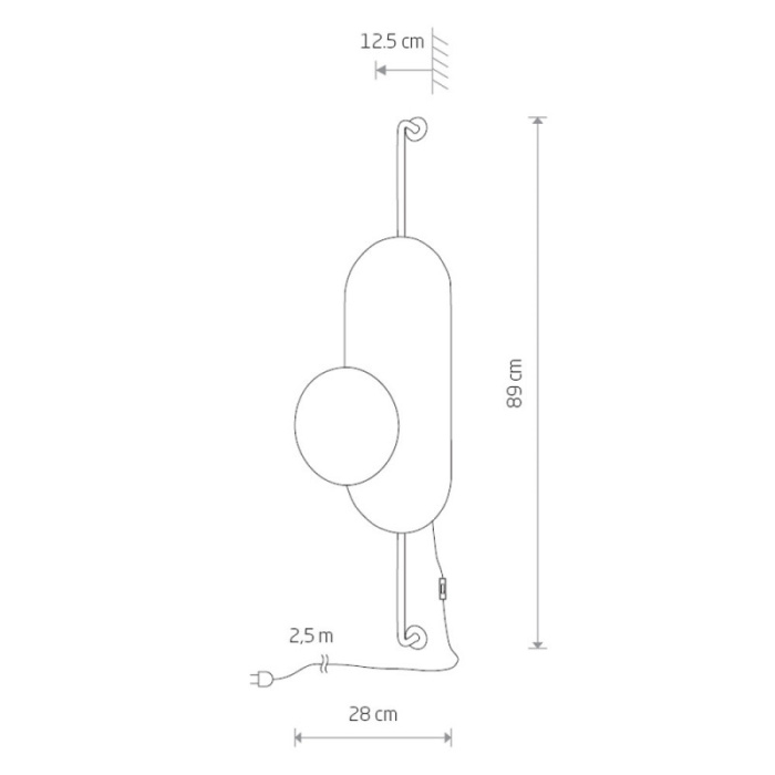 Настенный светильник  Nowodvorski Wheel Lux I 8430