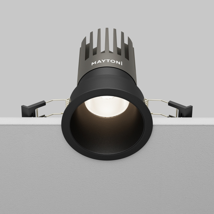 Встраиваемый светильник Maytoni Dip DL118-15W-4K-B