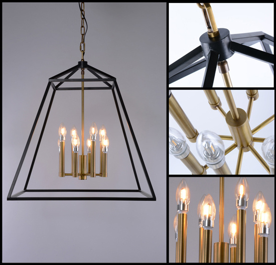 Подвесная люстра Delight Collection Cage BRCH9034