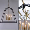 Подвесная люстра Delight Collection Cage BRCH9034