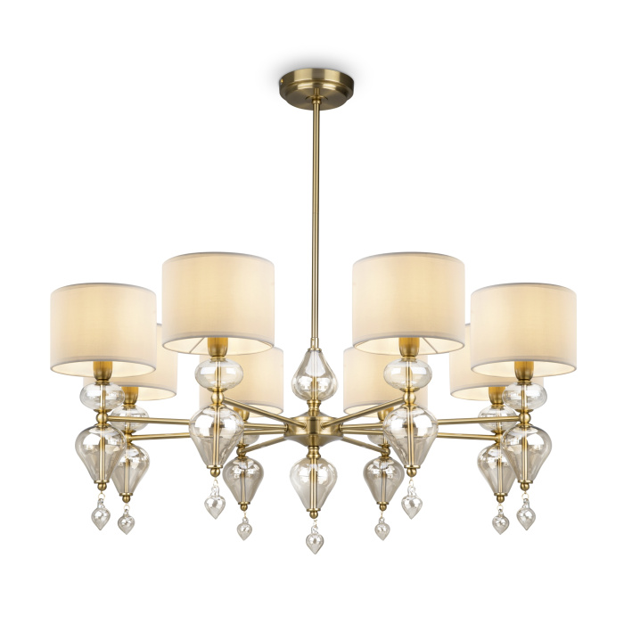 Люстра на штанге Freya Raise FR5369CL-08BS