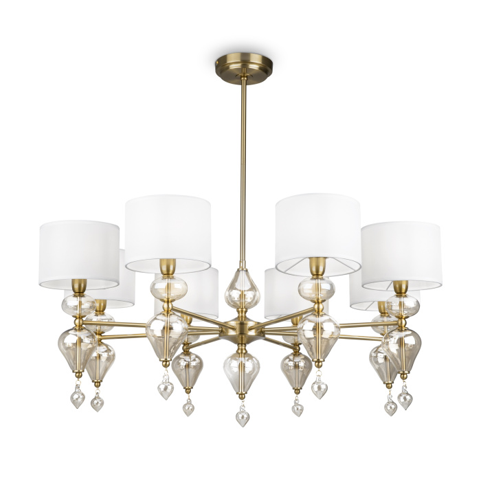 Люстра на штанге Freya Raise FR5369CL-08BS