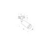 Трековый светильник Maytoni Focus TR028-3-GU10-MG