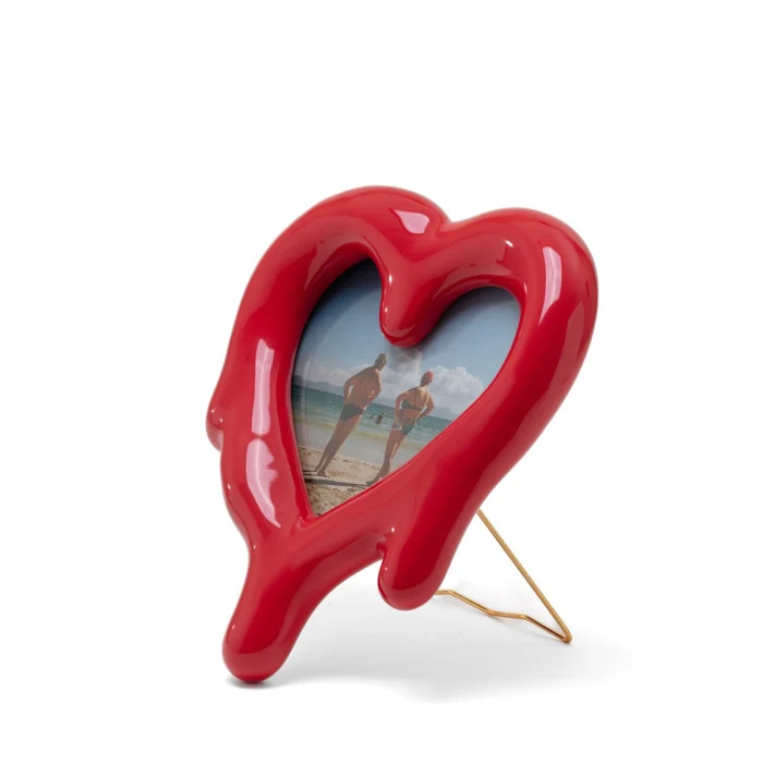 Рамка для фотографий Seletti Melted Heart Red 10058