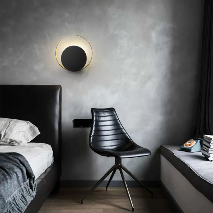 Настенный светильник Delight Collection Wall lamp MT8829-D bronze/black