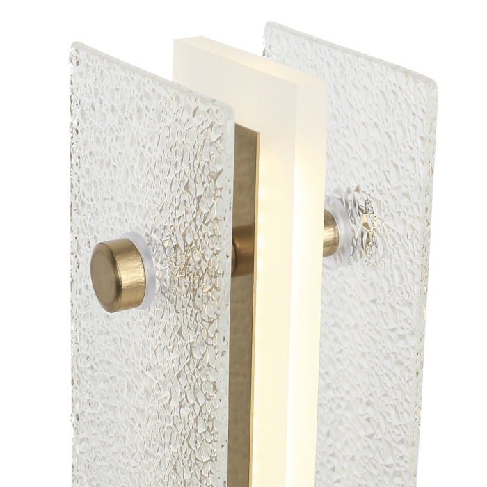 Прикроватная лампа ST-Luce золотистый/Прозрачный LED 1*8W 4000K SL6245.204.01