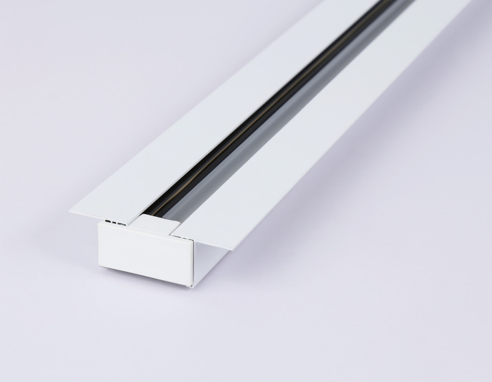 Шинопровод встраиваемый однофазный Standard 220V 2m (ввод питания, 1 заглушка, крепление в комплекте) Ambrella light GL7123