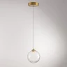 Подвесной светильник Delight Collection MD25030001 MD25030001-1A brass/clear