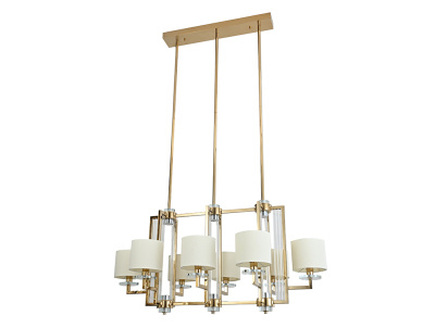 Подвесной светильник 35408/S gold без абажуров Newport