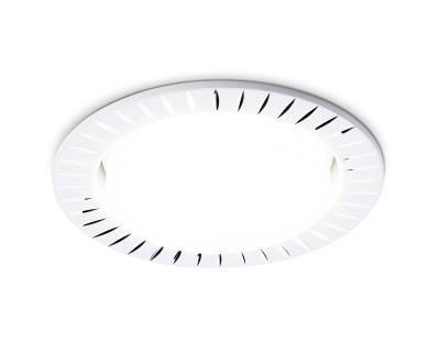 Встраиваемый точечный светильник GX53 Ambrella light G816 W