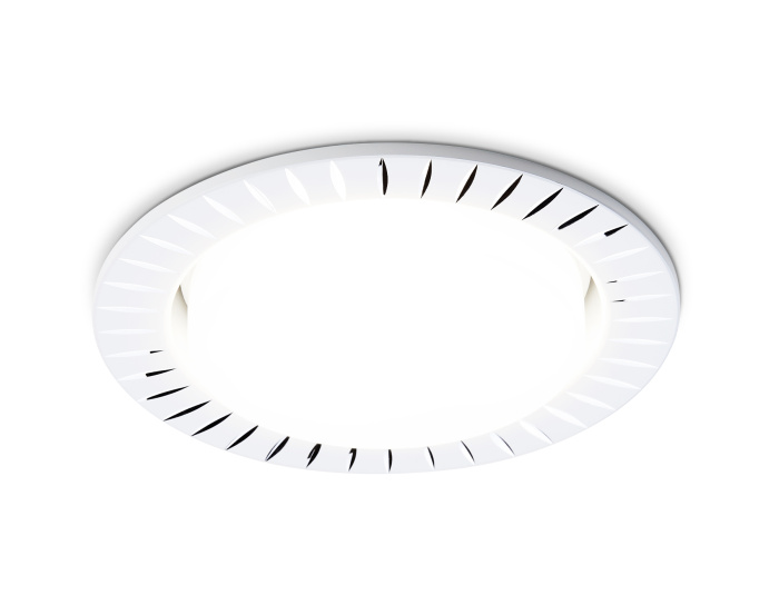 Встраиваемый точечный светильник GX53 Ambrella light G816 W