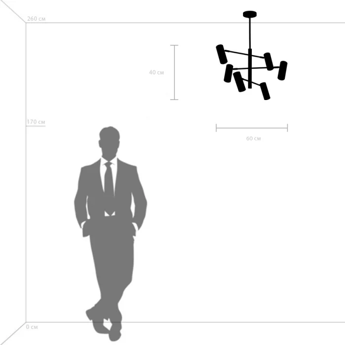 Люстра потолочная Roma Lightstar 718263