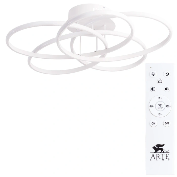 Потолочный светодиодный светильник Arte Lamp Polli A2521PL-5WH
