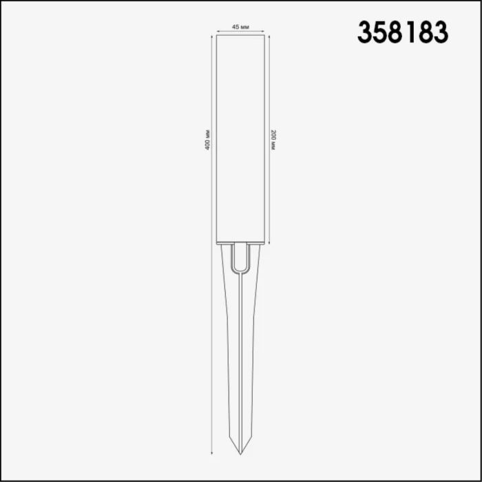 Корпус для модуля Novotech Nokta 358183