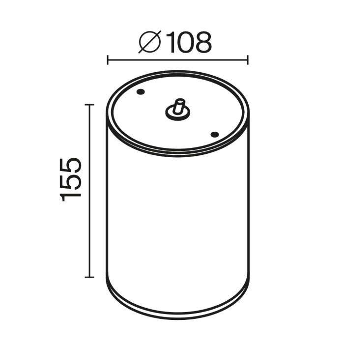 Накладной уличный светильник Maytoni Bar O306CL-L12GF