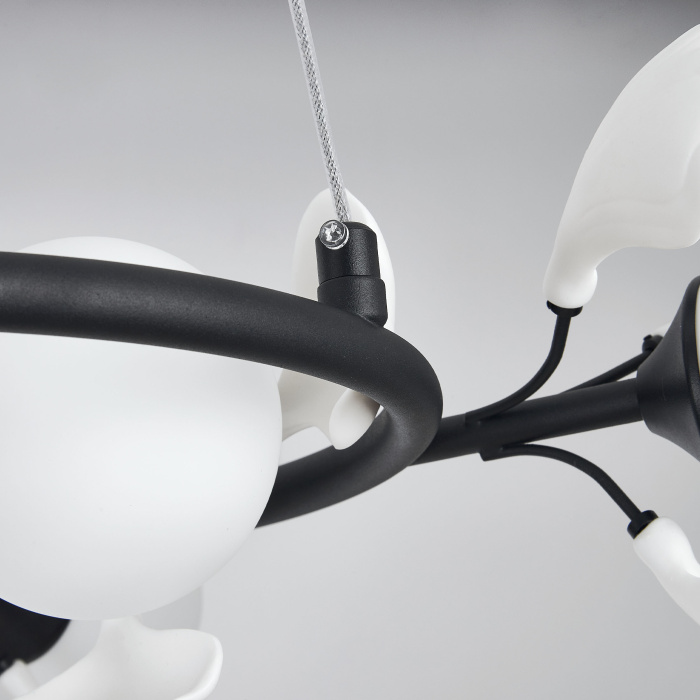 Люстра подвесная Lightstar Ceramo bw 799067