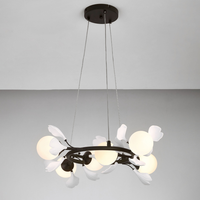 Люстра подвесная Lightstar Ceramo bw 799067