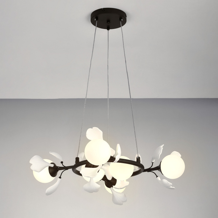 Люстра подвесная Lightstar Ceramo bw 799067