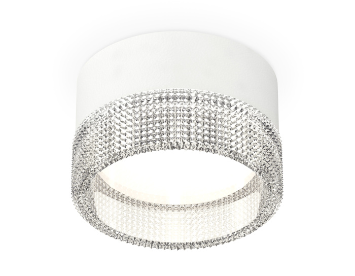 Комплект накладного светильника с композитным хрусталем Ambrella light XS8101030
