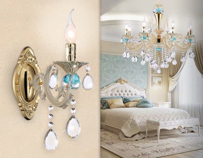 Настенный светильник с хрусталем Ambrella light TR4932