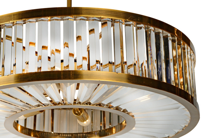 Подвесная люстра iLamp Queen 8945-6 Золотая