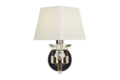 Настенный светильник iLamp Blues W9404-1 Никель+белый