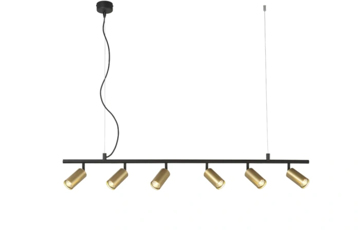 Светильник подвесной Crystal Lux CLT 015C6 L1200 BL-GO