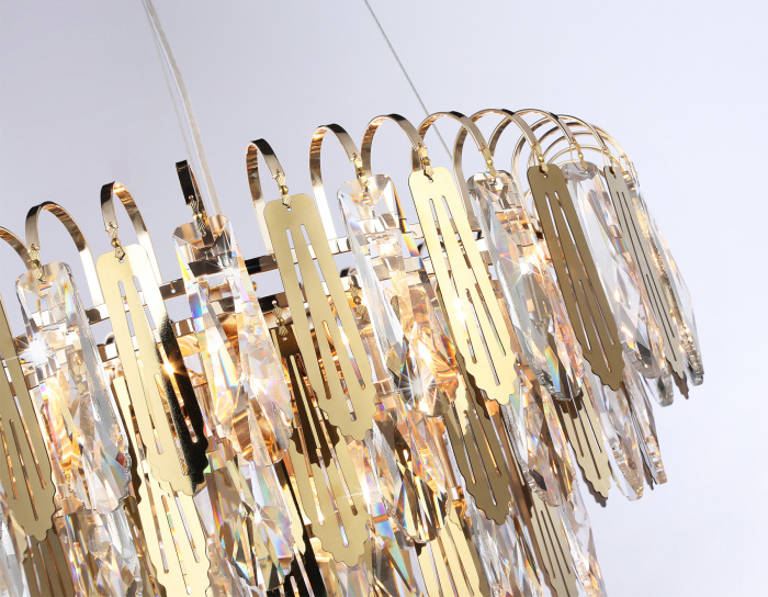 Подвесная люстра с хрусталем Ambrella light TR5256