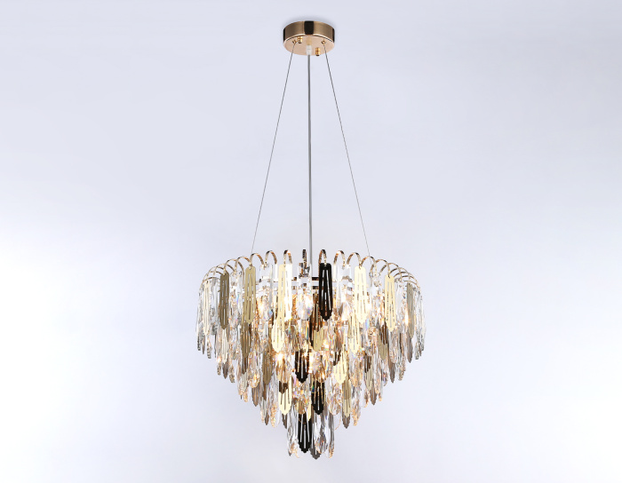 Подвесная люстра с хрусталем Ambrella light TR5256
