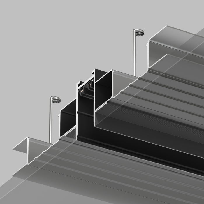 Шинопровод Denkirs SMART HIDE TR2012-BK