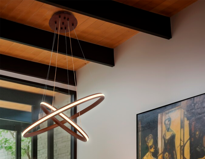 Подвесной светодиодный светильник с пультом Ambrella light FL406