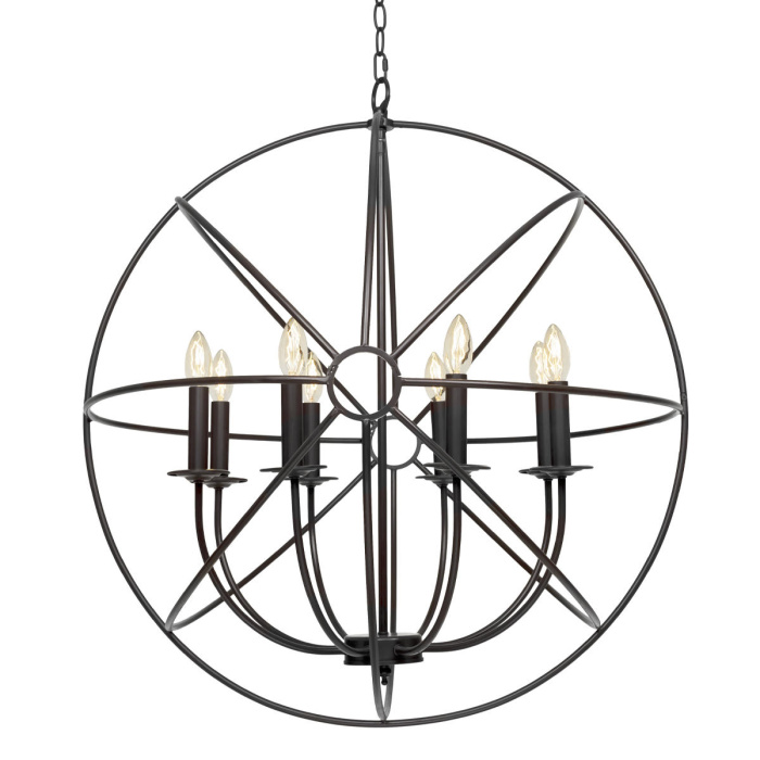 Подвесная люстра Loft it Foucaults orb LOFT1192-8