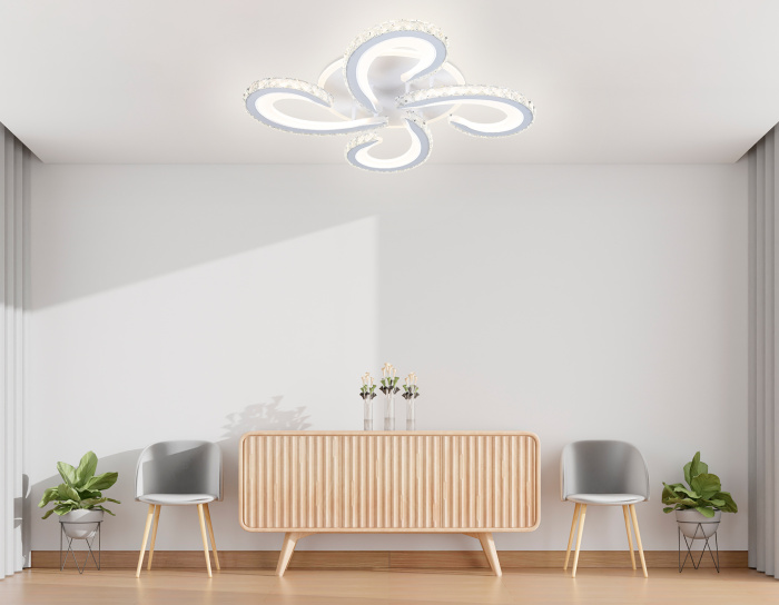 Потолочный светодиодный светильник с пультом Ambrella light FA1702