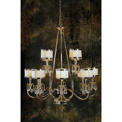 Подвесная люстра L&#039;Arte Luce Luxury Lombard L00512 с подвесками из хрусталя