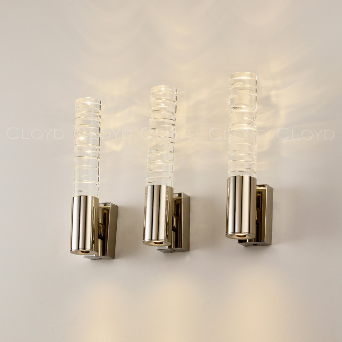 Бра Cloyd ESPE W1 / выс. 29 см - хром (арт.20410)