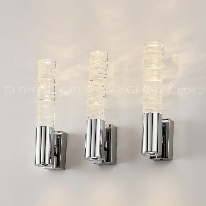 Бра Cloyd ESPE W1 / выс. 29 см - хром (арт.20410)