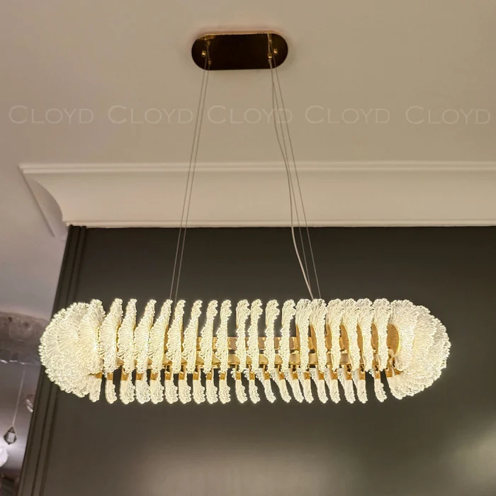 Люстра Cloyd ANTIGUA C1 / L100 см - золото (арт.11321)