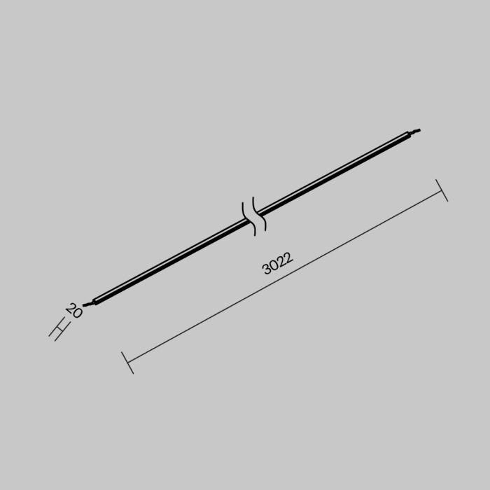 Подвод питания Maytoni Elasity ip white O-TR001-PL-L3