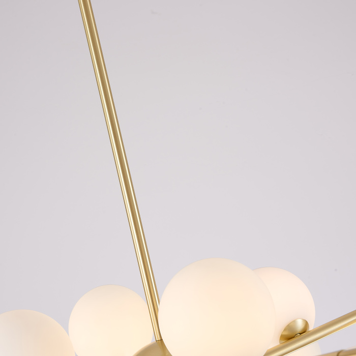 Люстра Cherry Bomb 16 balls Gold ImperiumLoft