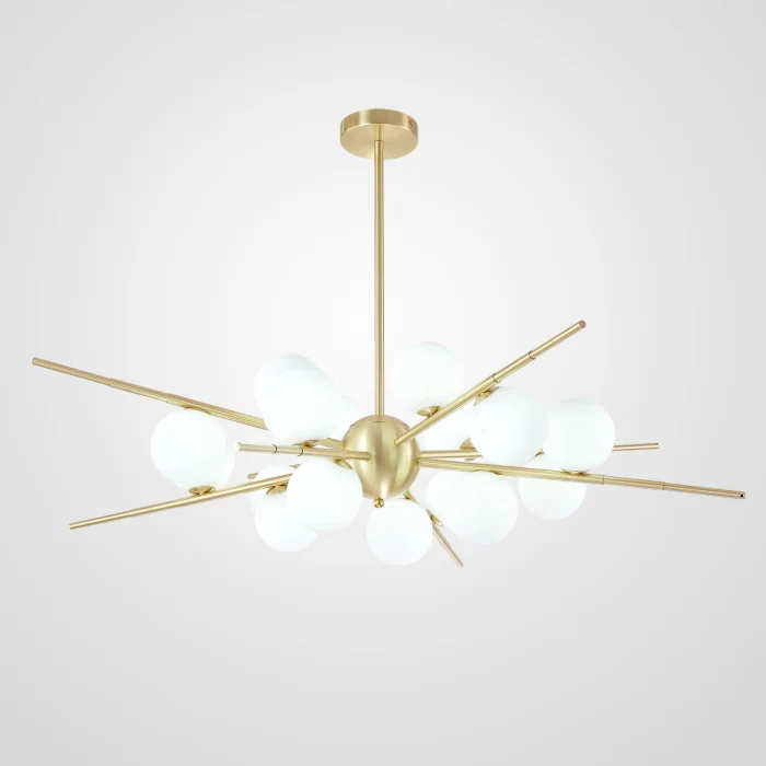 Люстра Cherry Bomb 16 balls Gold ImperiumLoft