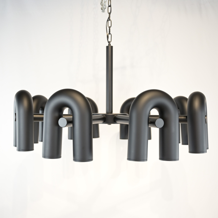 Подвесная люстра FANNY 16 Black ImperiumLoft