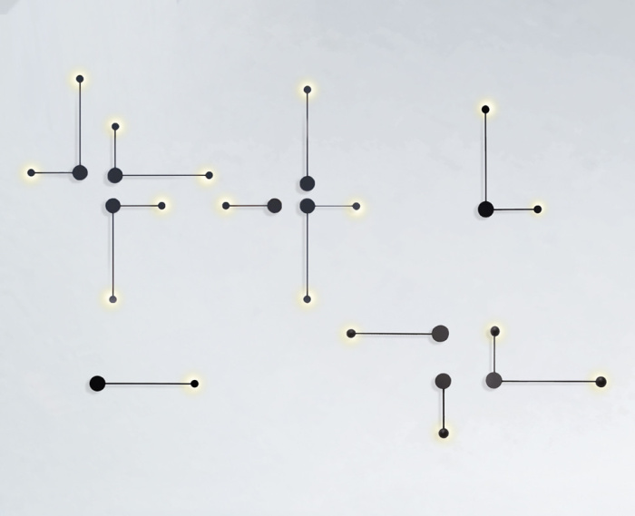 Светильник настенный ITALLINE IT03-1436 black