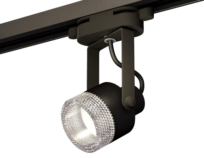 Комплект трекового однофазного светильника с композитным хрусталем Ambrella light XT6602060
