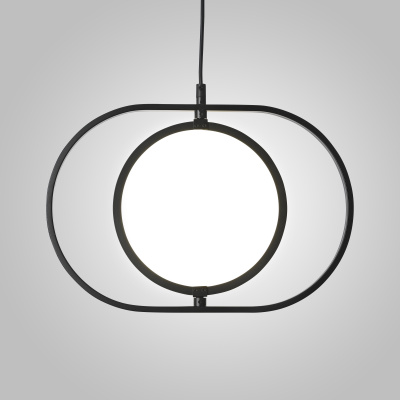 Подвесной светильник ARVET горизонтальный Черный ImperiumLoft