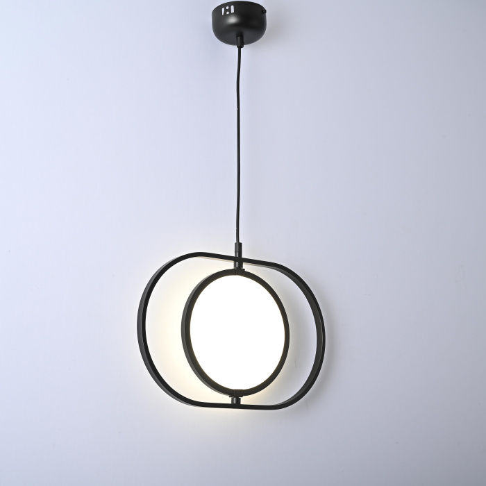 Подвесной светильник ARVET горизонтальный Черный ImperiumLoft