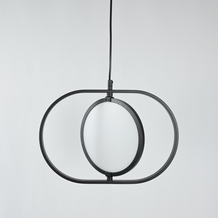 Подвесной светильник ARVET горизонтальный Черный ImperiumLoft