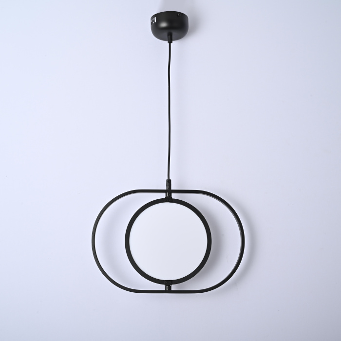 Подвесной светильник ARVET горизонтальный Черный ImperiumLoft