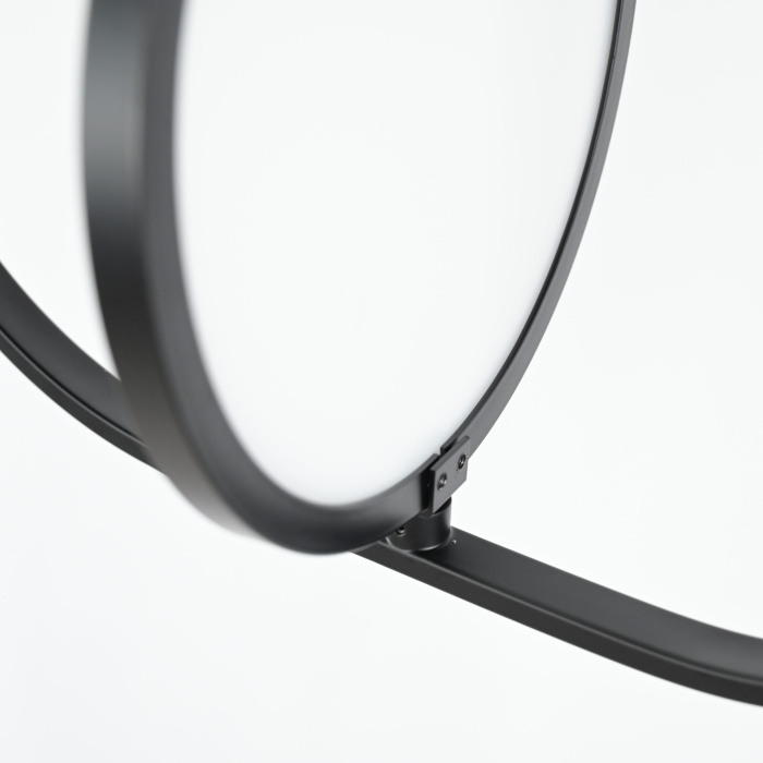 Подвесной светильник ARVET горизонтальный Черный ImperiumLoft