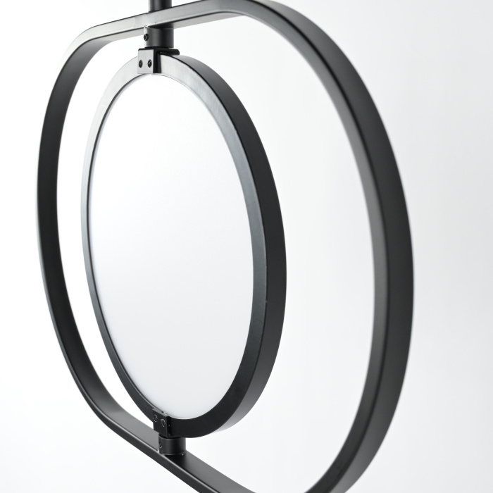 Подвесной светильник ARVET горизонтальный Черный ImperiumLoft