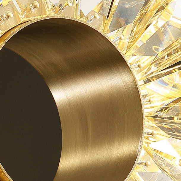 Подвесной светильник GODIVA brass 4000К ImperiumLoft